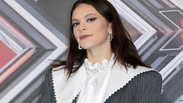 MILAN, ITALY - Dec 6, 2022 : Singer Francesca Michielin attends the press conference of X Factor Italy Final 2022 at Forum Assago in Milan, Italy.