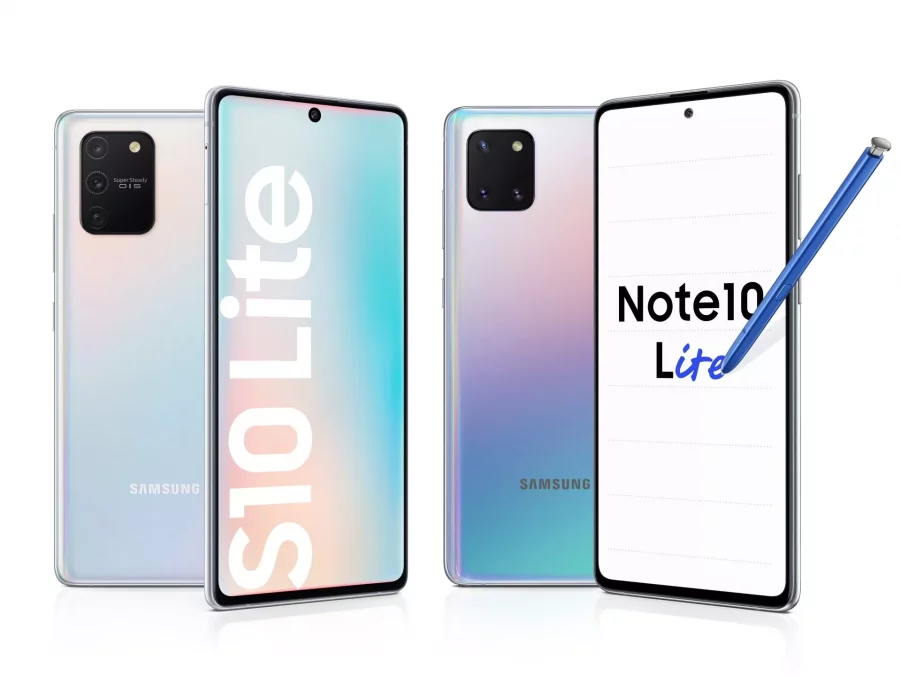 Samsung Galaxy S10 Lite e Note 10 Lite